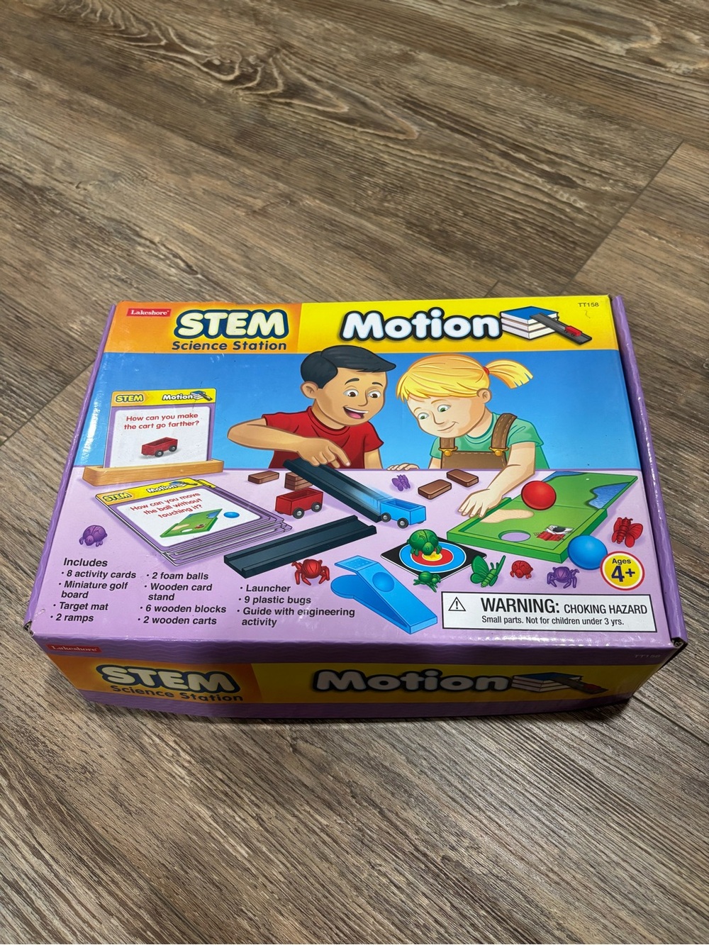 stem Motion Science Station Toy Kit - Purple, Yellow, Blue
